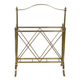 Brass magazine rack