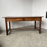 Table de ferme en chêne XVIIIème