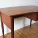 Small vintage 1960s Scandinavian teak desk