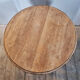 Table basse à bobine console ronde pieds