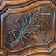 Antique Louis XV bonnetière in carved walnut – Late 18th century