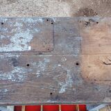 Small old garage workbench