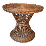 Wicker coffee table