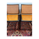 Chaises en bois et cannage vintage