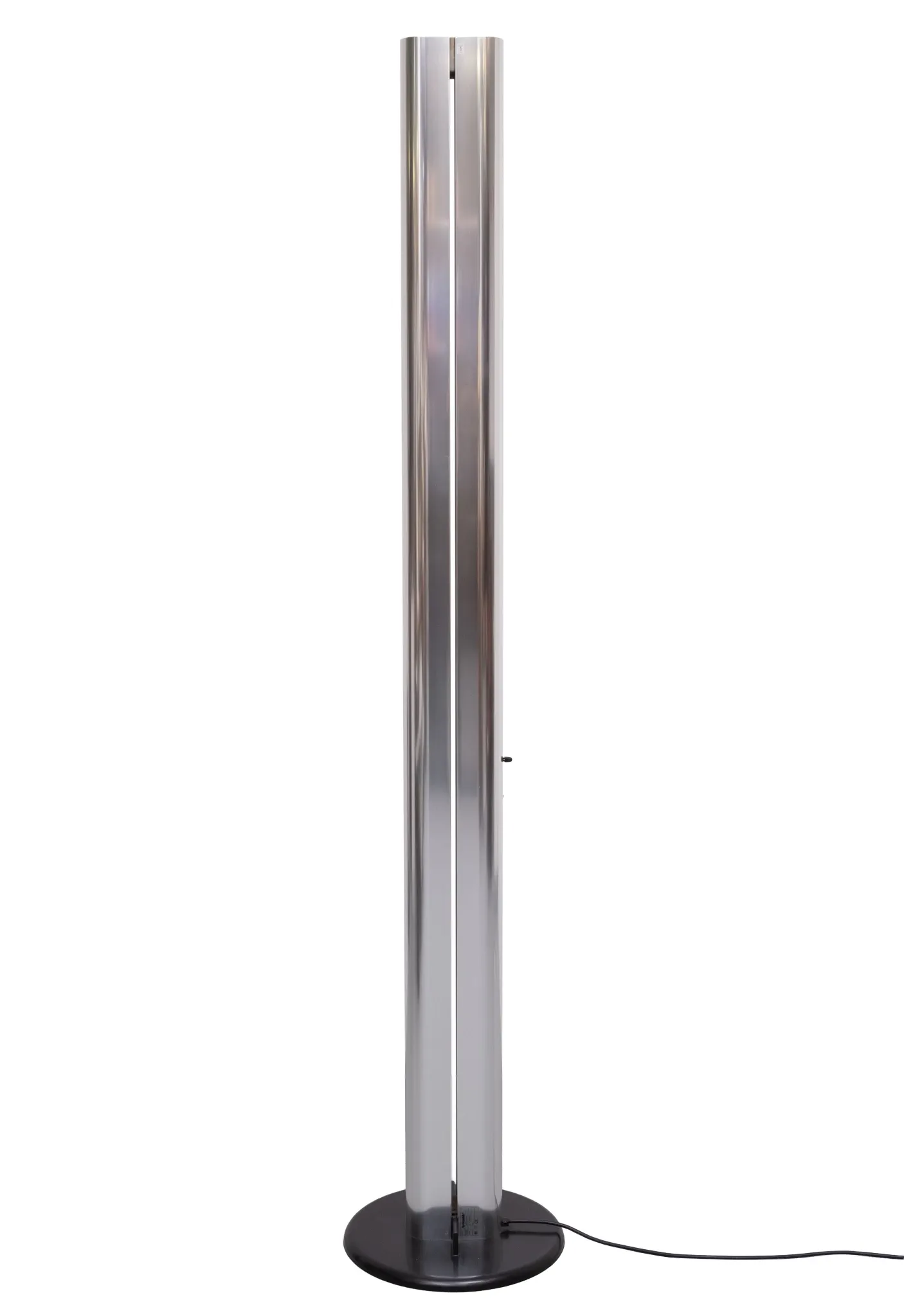 1970s Italian Chrome Megaron Floor Lamp by Gian Franco Frattini for Artemid