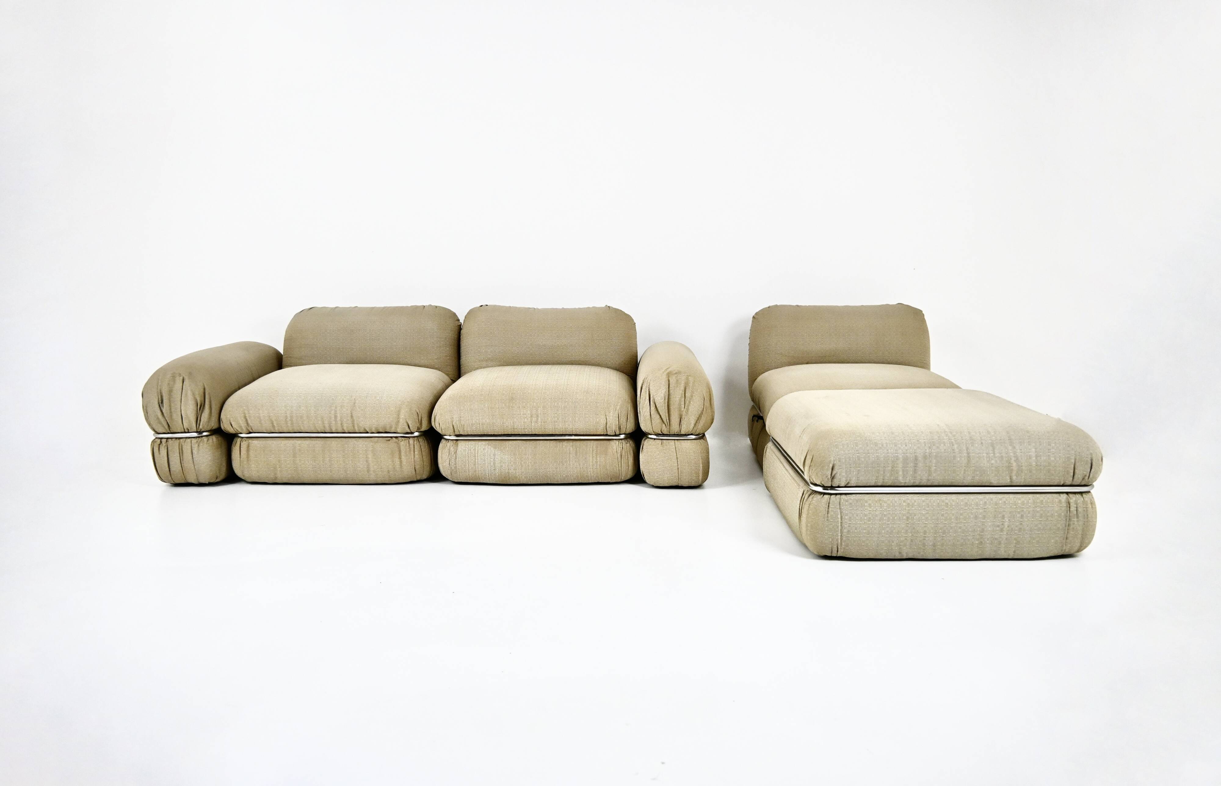 Modular sofa by Rodolfo Bonetto for Tecnosalotto, 1960s