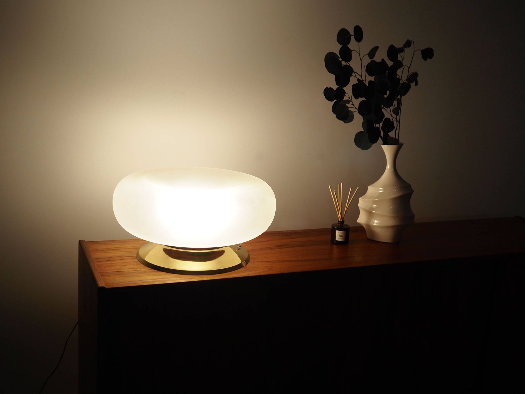 Lampe de bureau, design italien, années 70, production : Italie