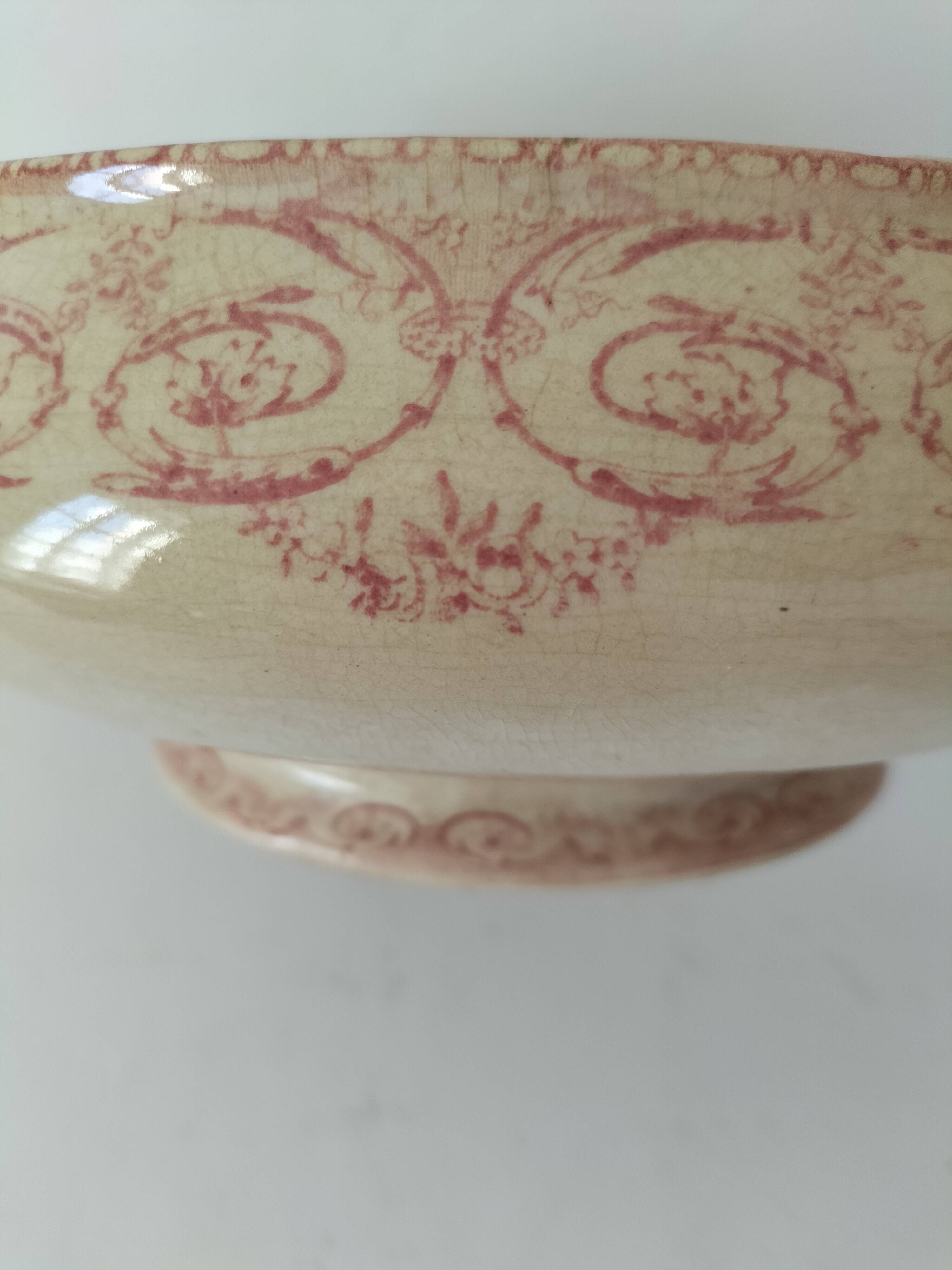 Vegetable dish Dubarry - Creil and Monterau 1880-1900