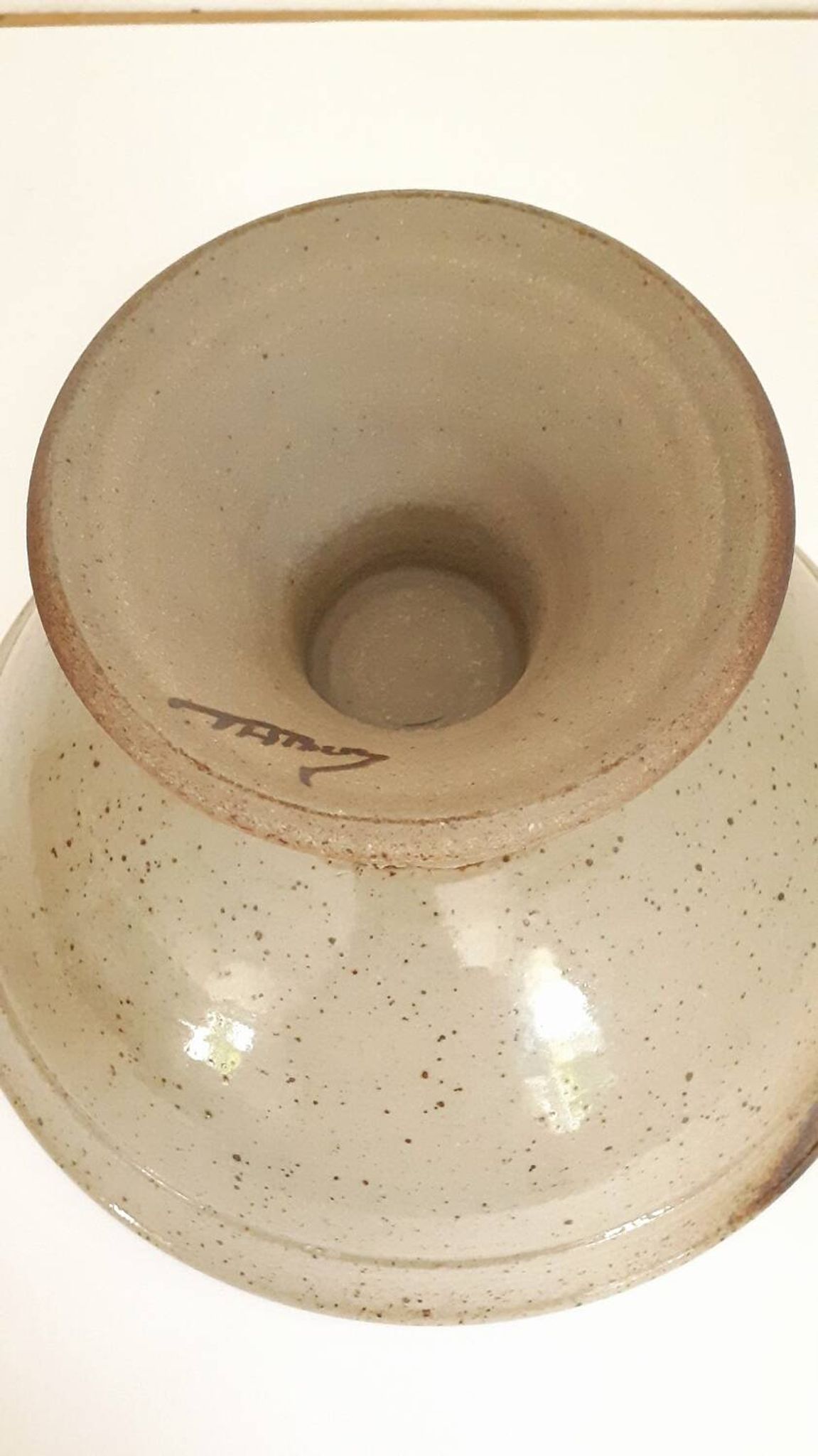 Vintage stoneware cup