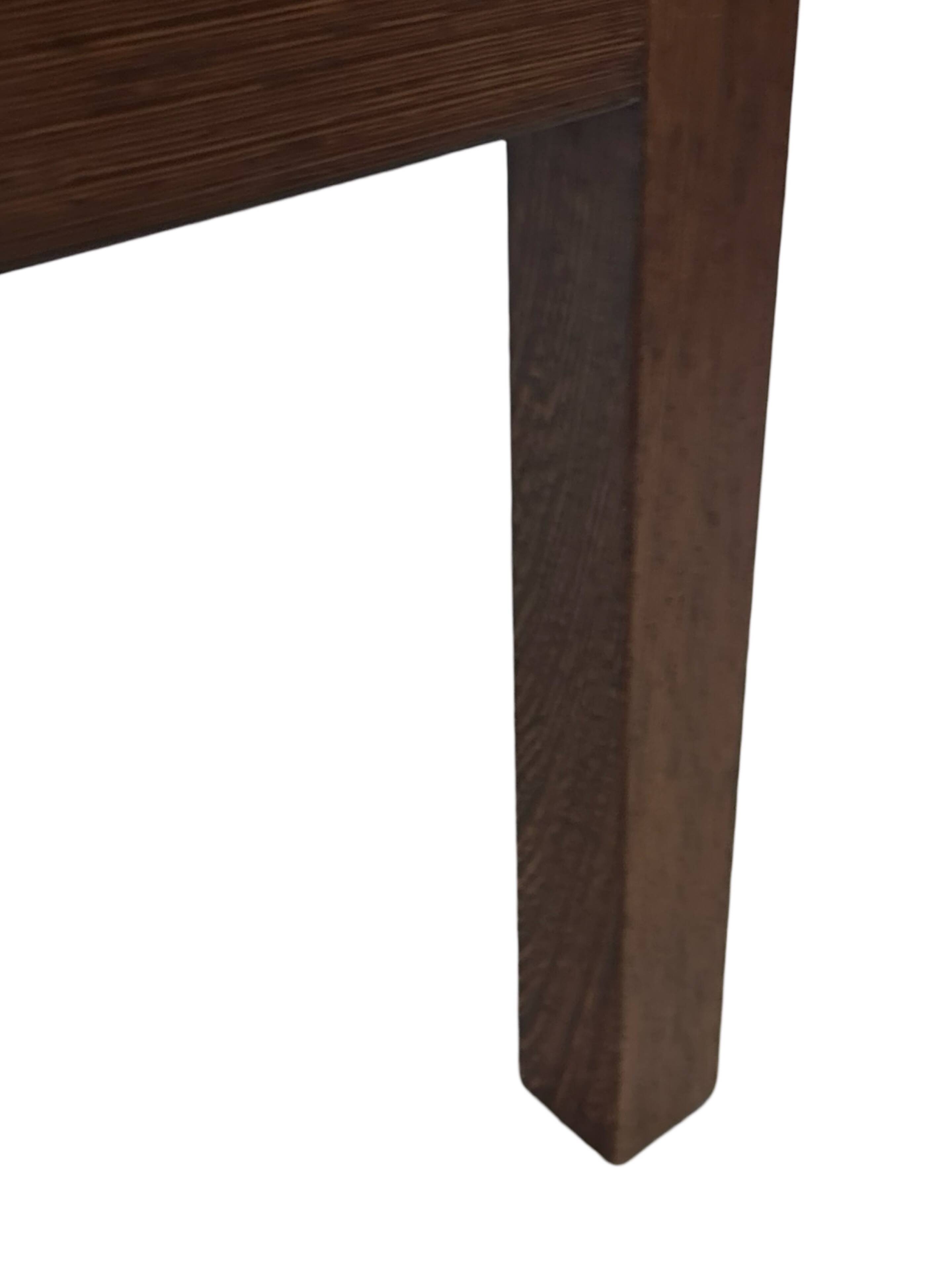 Vintage armchair solid wenge design 60s leather armrests design