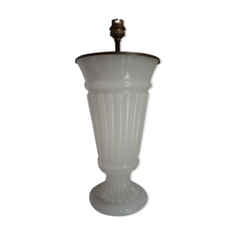 White opaline lamp base