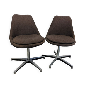 Chaises vintage pivotante