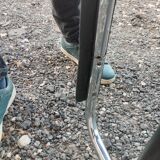 Beautiful pair of vintage chairs in the Marcel Breuer style.