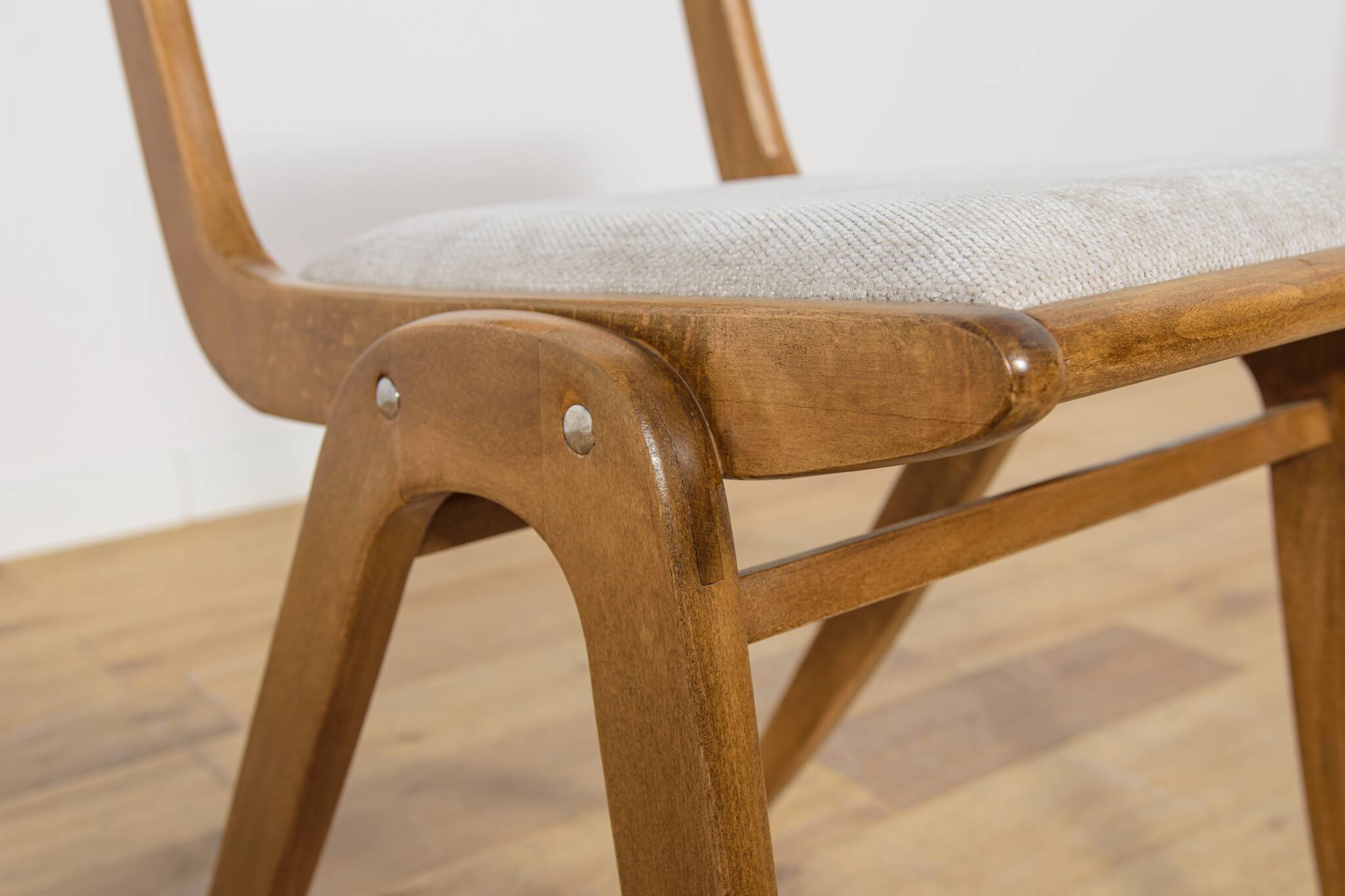 Boomerang Dining Chairs from Goscinski Furniture Factory Model 229XB.