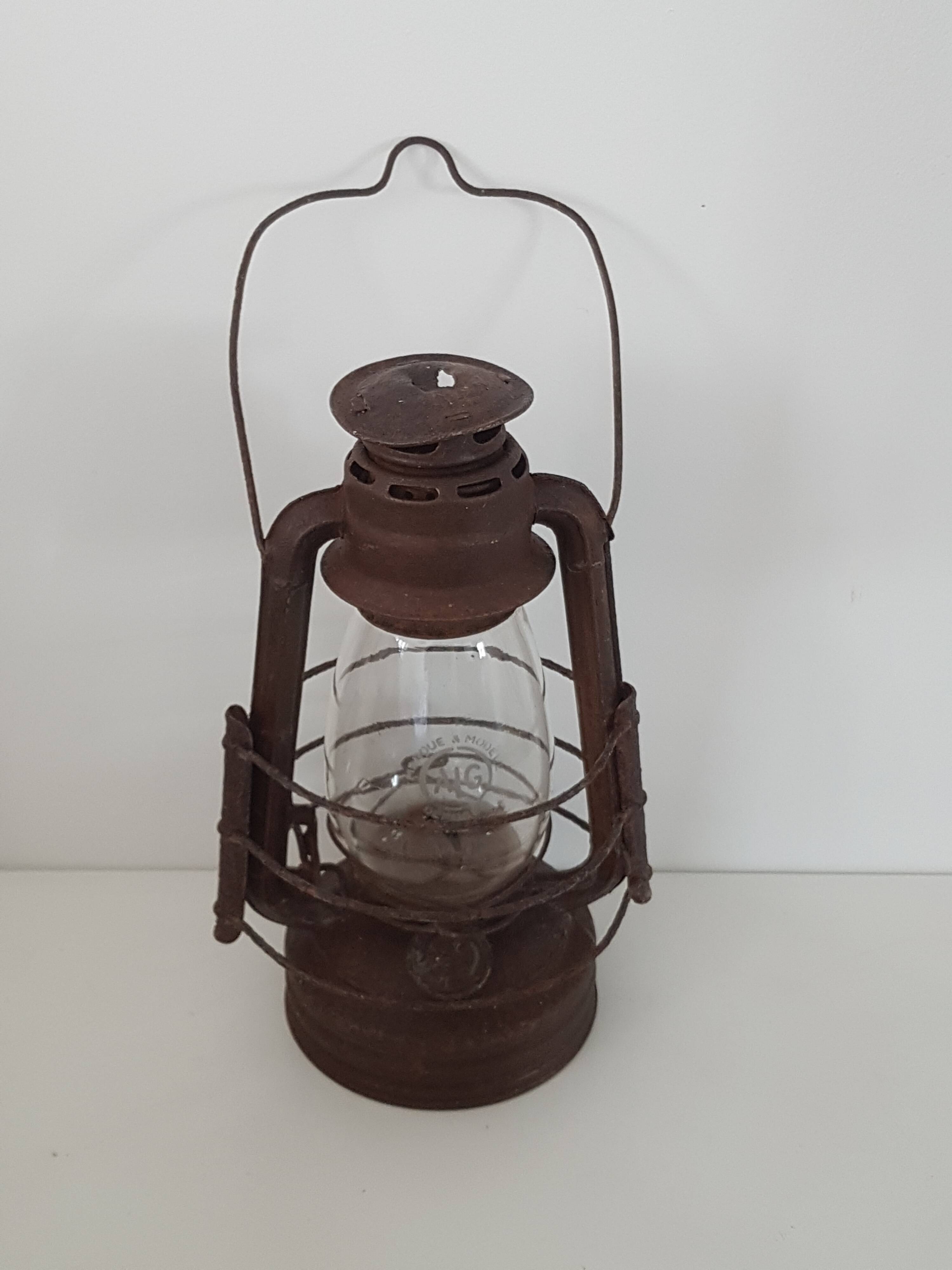 Old storm lamp