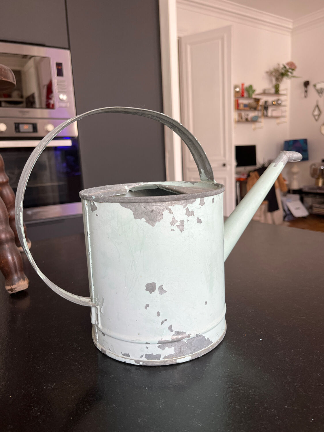 Zinc watering can