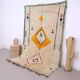 Vintage Moroccan Rug 172 x 275 cm - Berber rug Handmade - Bohemian Wool Rug