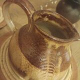 Stoneware pitcher