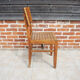 Ancienne chaise en bois de style Pierre Cruège