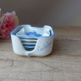 Small ceramic ashtrays, stackable