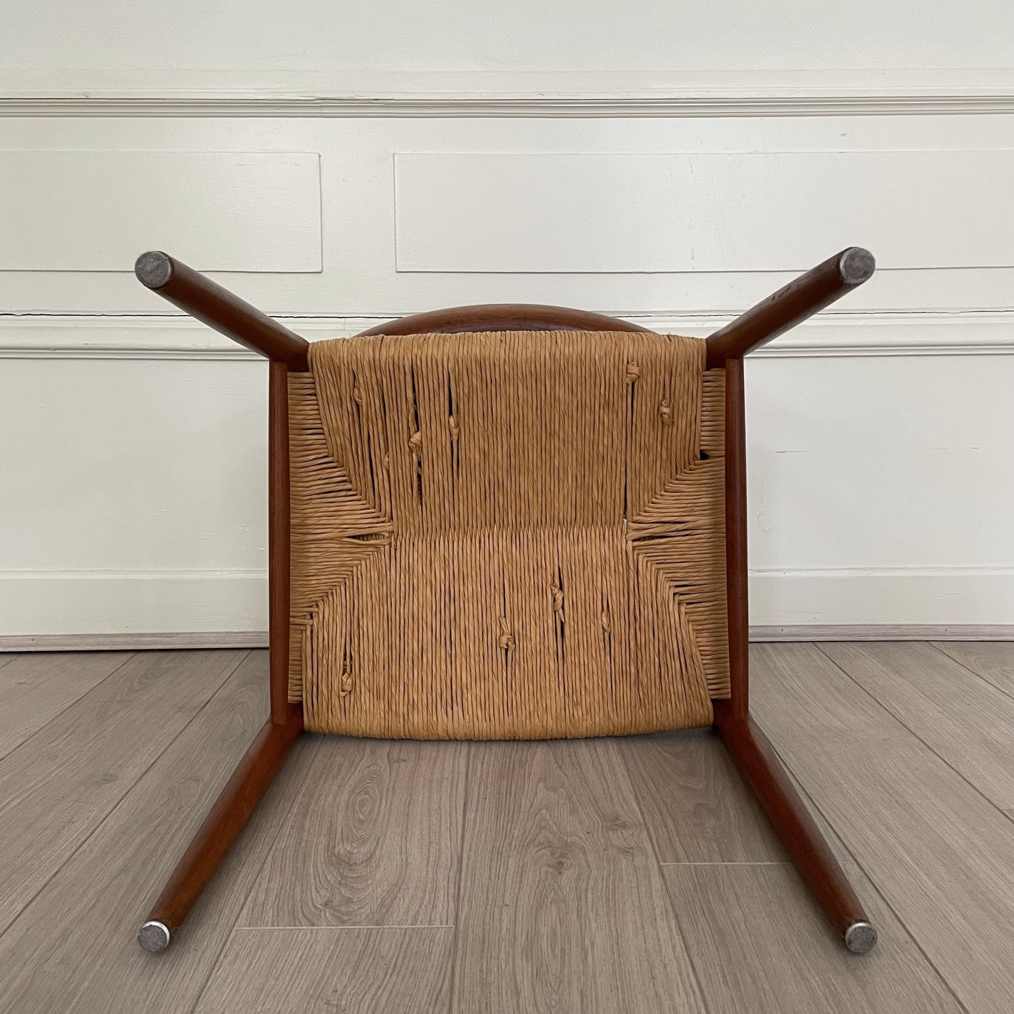 Set 4 chairs by Niels Otto Møller 1960