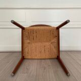 Set 4 chairs by Niels Otto Møller 1960