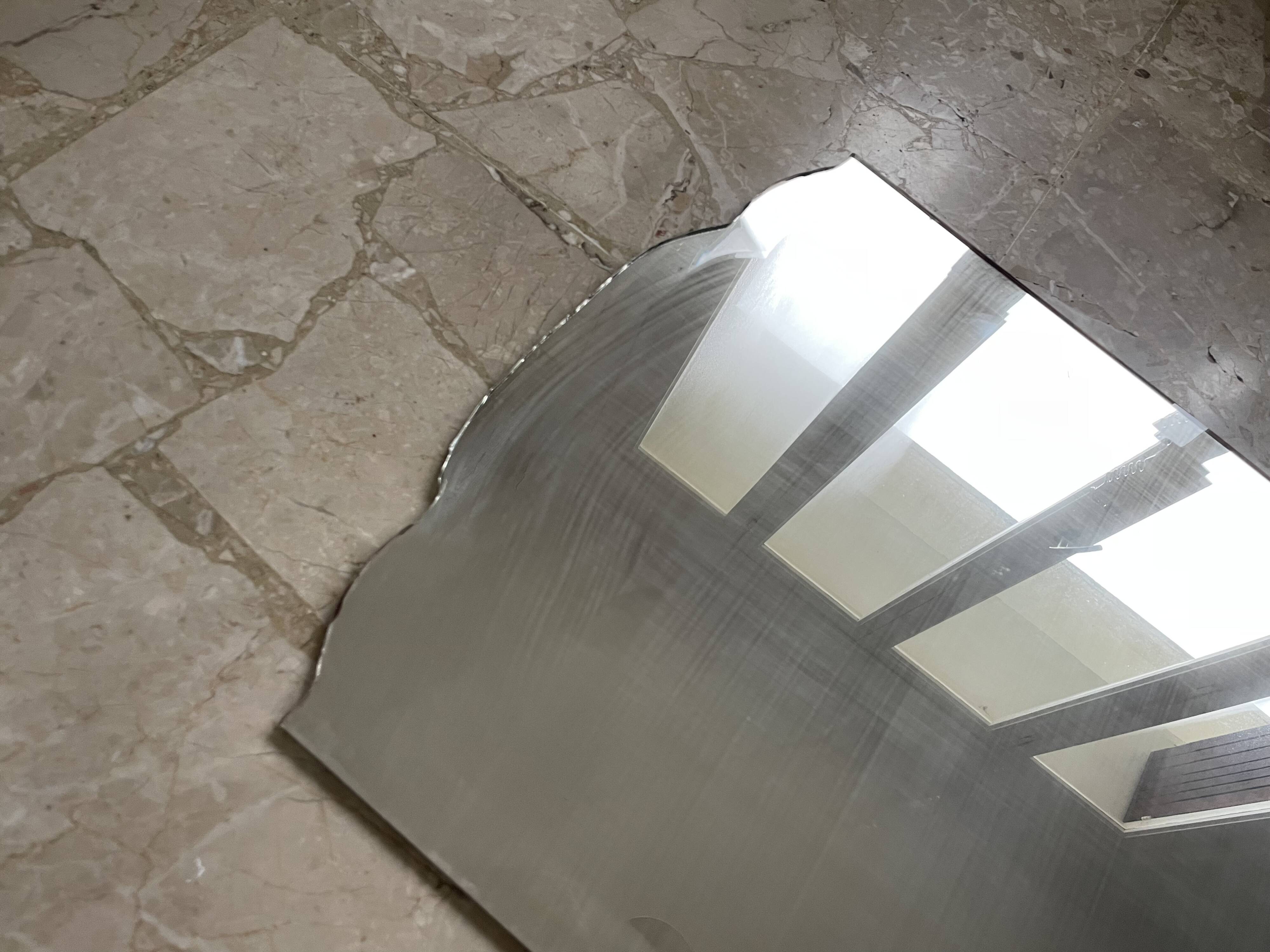 Miroir biseauté ancien 45x150cm