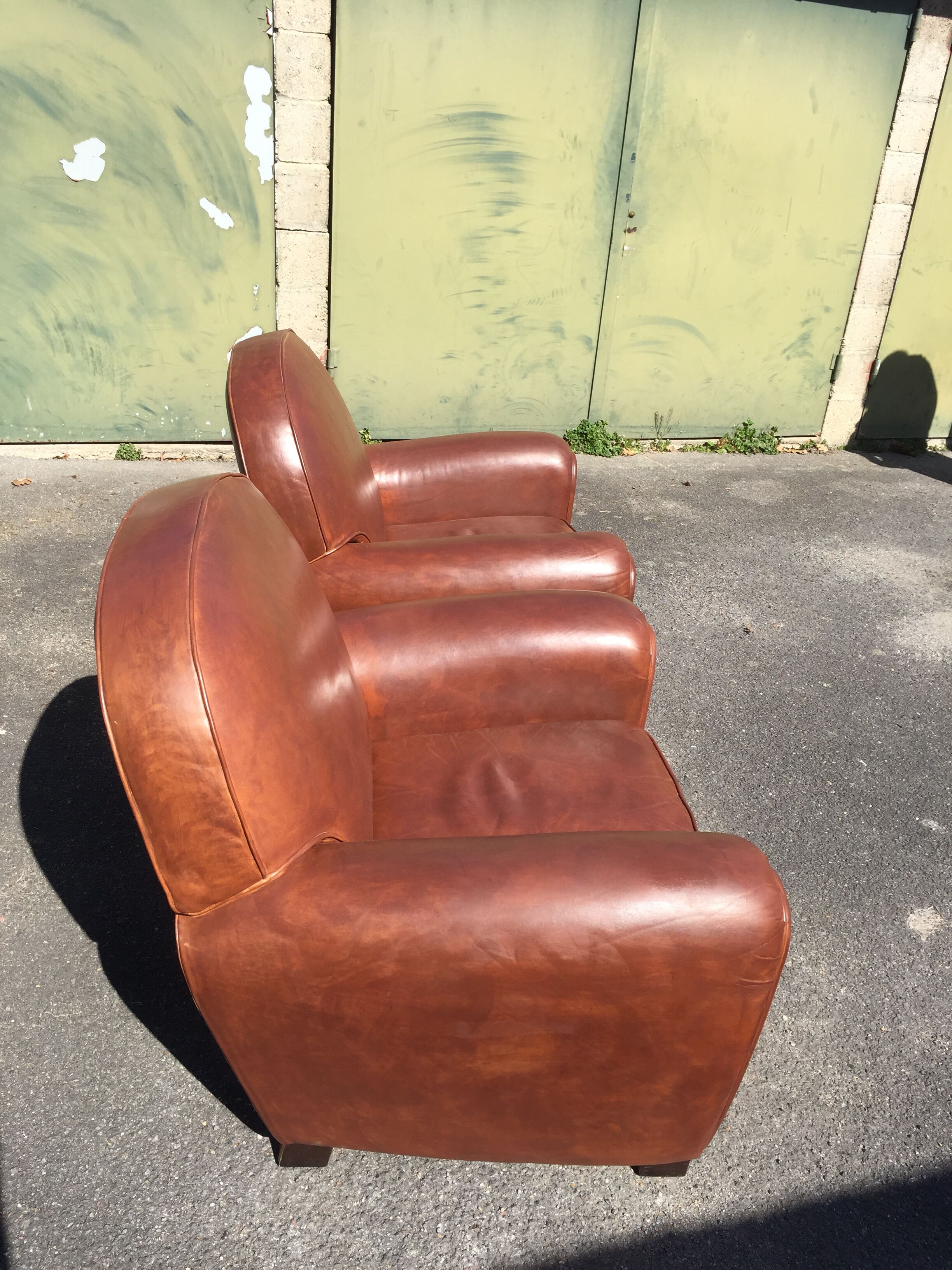 Pair of club chairs 1930