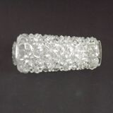 French vintage retro clear cut glass chandelier replacement shade