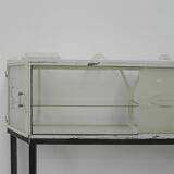 Art Deco display cabinet on legs, can also be hung