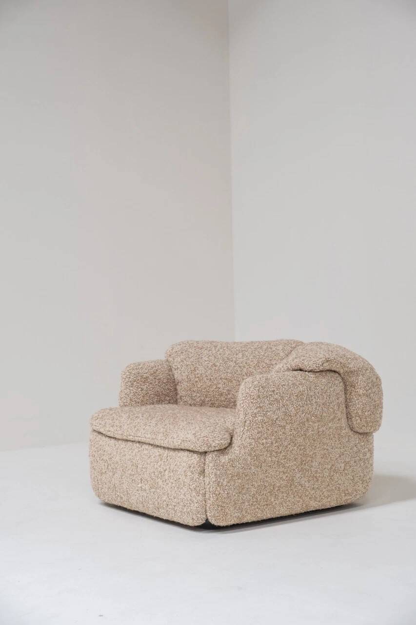 Confidential Sofa By Alberto Rosselli For Saporiti