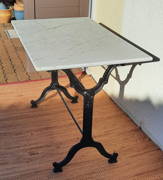 Vintage bistro table