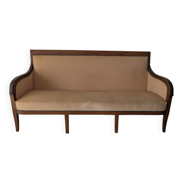 Banquette 3 place style Restauration