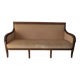 Banquette 3 place style Restauration
