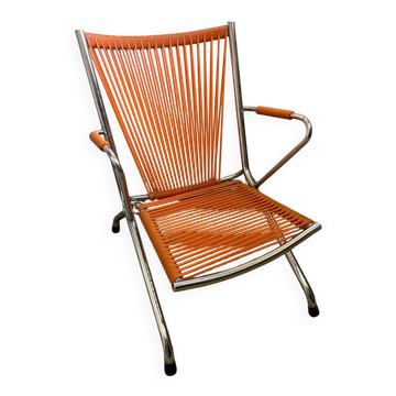 Scoubidou children's armchair