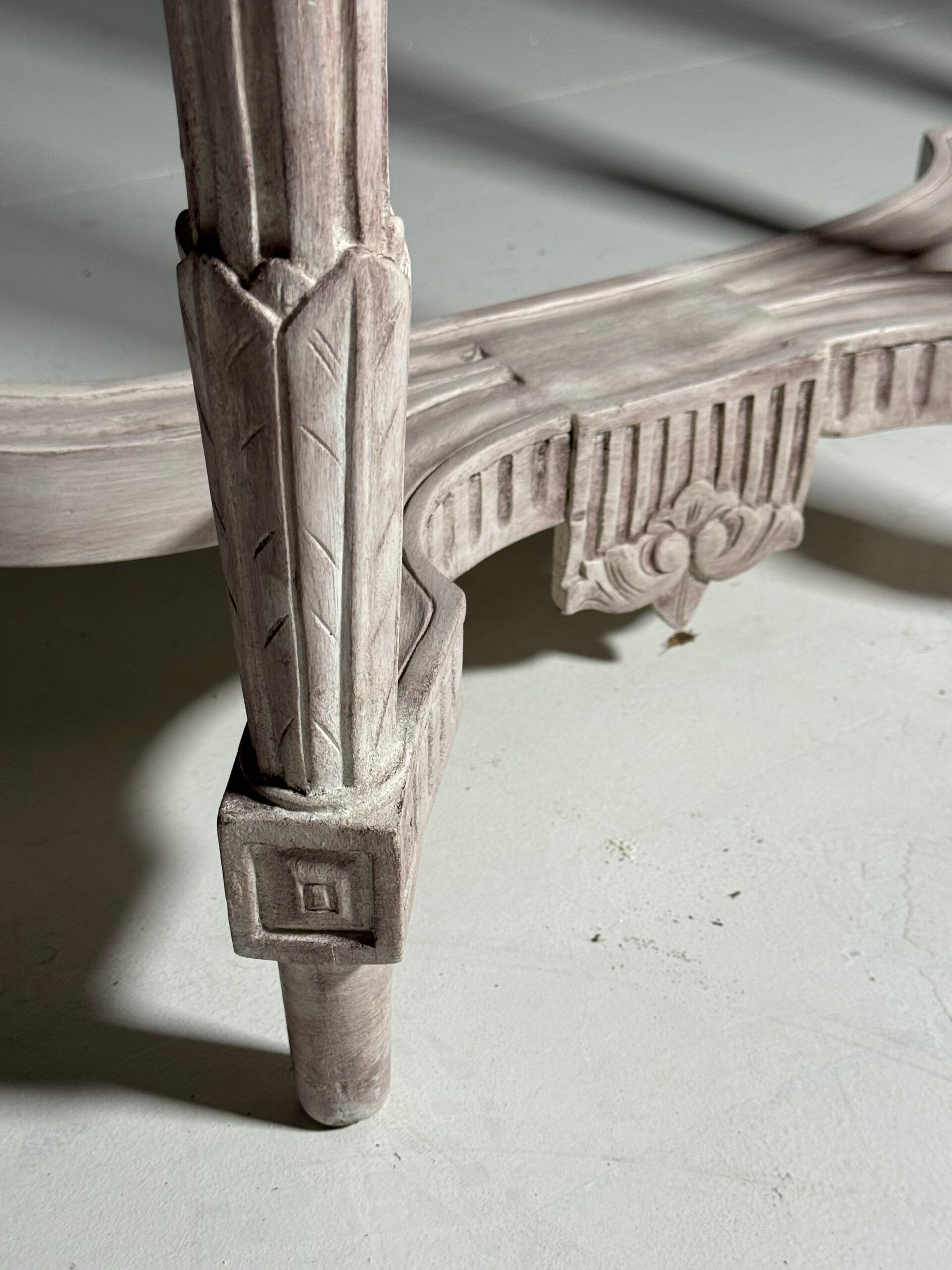 Set of 2 Louis Seize style side tables