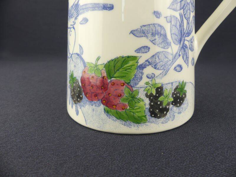 Gien, Oiseau Bleu, pichet 17 cm