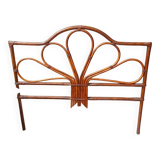 Vintage rattan headboard