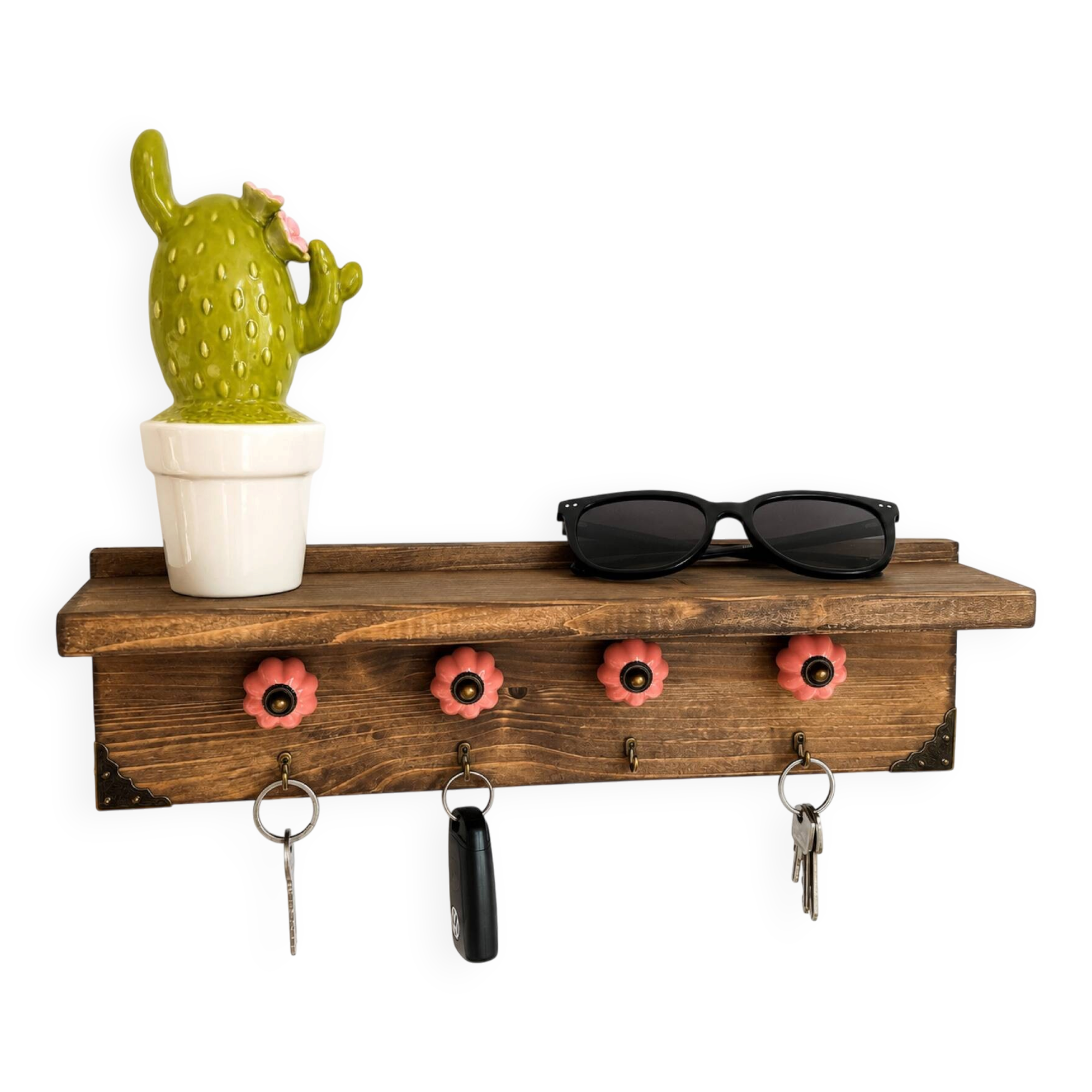 Wall key holder / key box / wall shelf