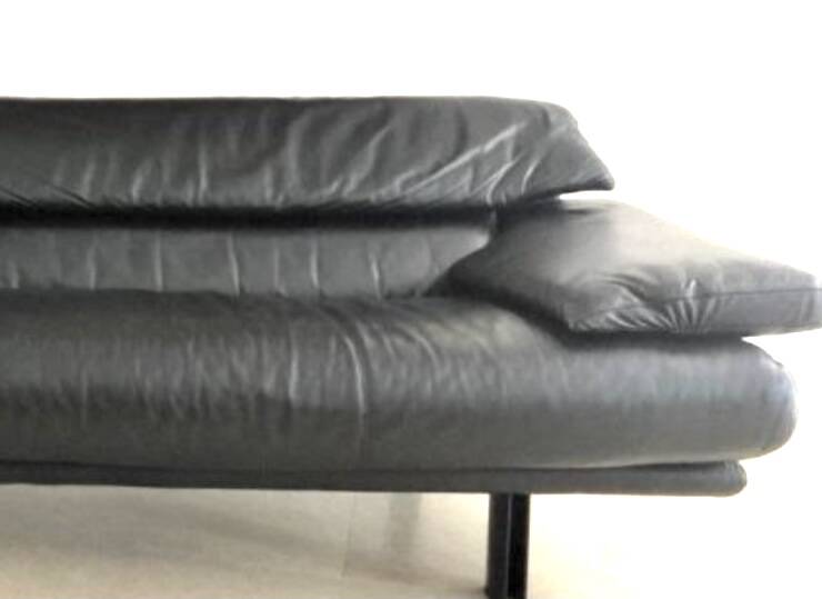 B&B leather sofa Alanda model