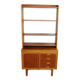 Vintage teak multifunctional bookcase 1960 DK