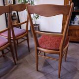 Set of retro dining chairs – Dřevotvar Jablonné nad Orlicí