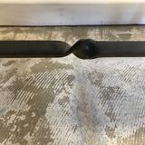 Wrought iron table slate tiles 1960