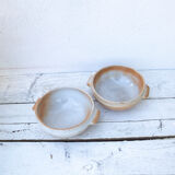 2 bowls in marsh sandstone