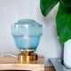 Blue vintage globe