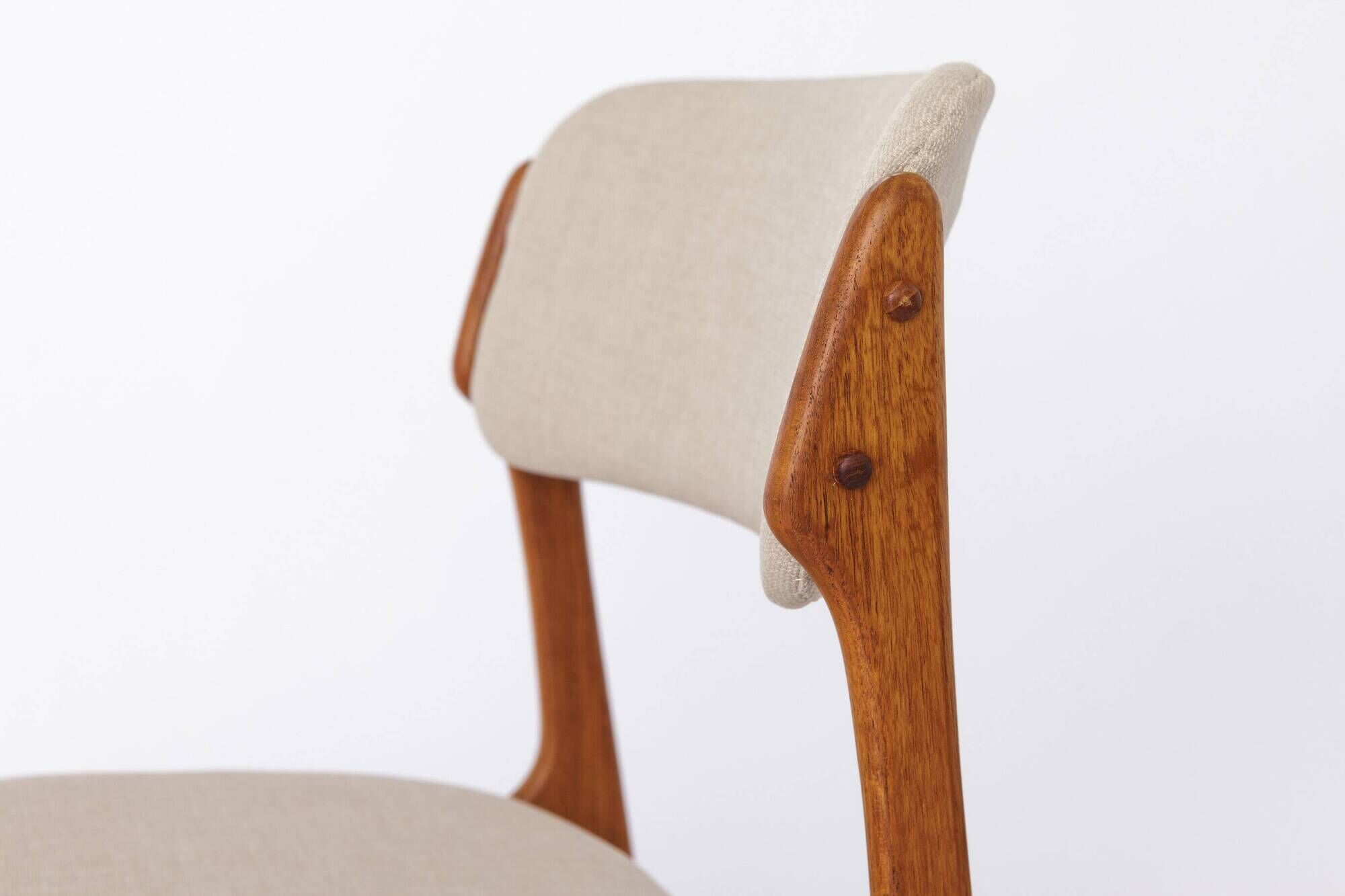 1 of 8 Erik Buch Chair 1960s Danish Teak Vintage