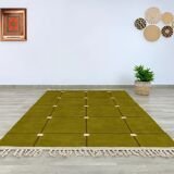 Handmade Moroccan rug pure wool 3x2 m
