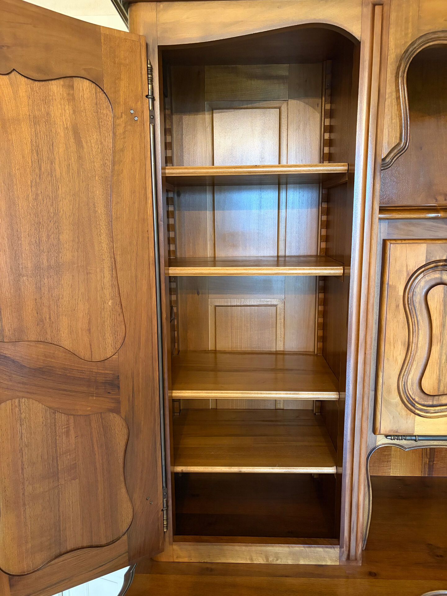 Solid walnut sideboard