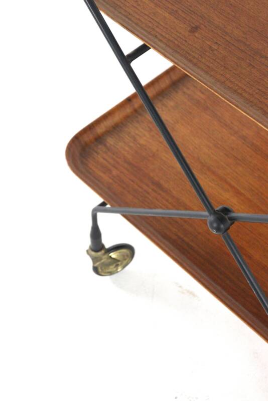Paul Nagel for JIE Gantofte trolley - mid century design