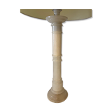 Alabaster lamp foot